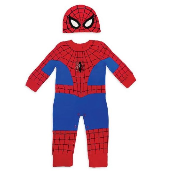 Disney Spider-Man Costume Romper for Baby - Picture 1 of 6